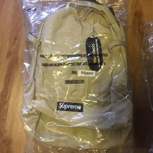 Supreme Backpack SS18 tan